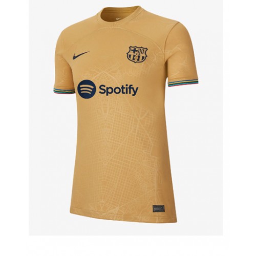 Barcelona Jordi Alba #18 Bortedrakt Kvinner 2022-23 Kortermet Barcelona Jordi Alba #18 Bortedrakt Kvinner 2022-23 Kortermet